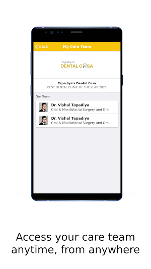 Tapadiya's Dental Casa Screenshot 1