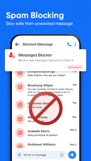 Messenger : SMS, Text Messages Screenshot 3