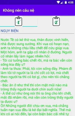 Khong nen cau ne Screenshot 2