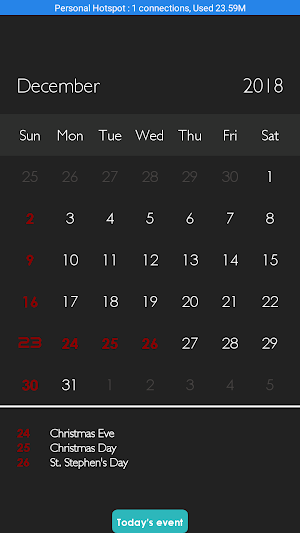 Slovakia Calendar 2020 Screenshot 1