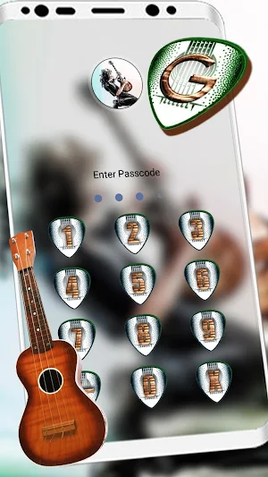Guitar Rockstar Launcher Theme Screenshot 3