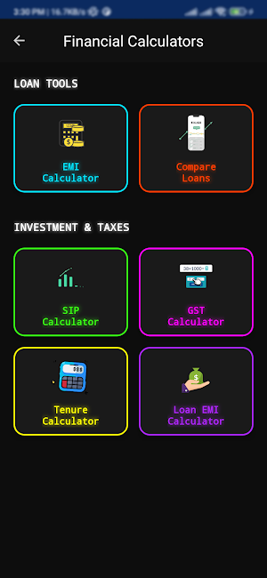 CashLoan EMI Loan Calculator Screenshot 2