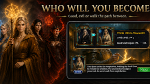 Starfall: Deckbuilder Card RPG Screenshot 3