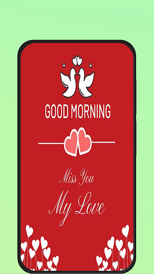 good morning images for love Screenshot 2