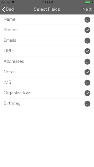 iKontacts - Manage Contacts Screenshot 3