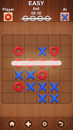 Tic tac toe - 2 player xo game Screenshot 2