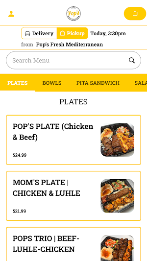 Pops Fresh Mediterranean Screenshot 1