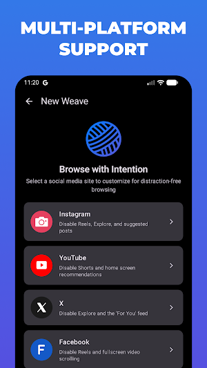 LoomWeb: Browse with Intention Screenshot 3