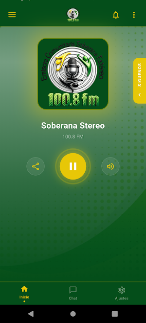 Soberana Stereo 100.8 FM Screenshot 1