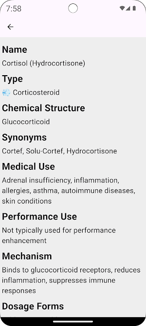 Steroids By OLIVA Screenshot 1