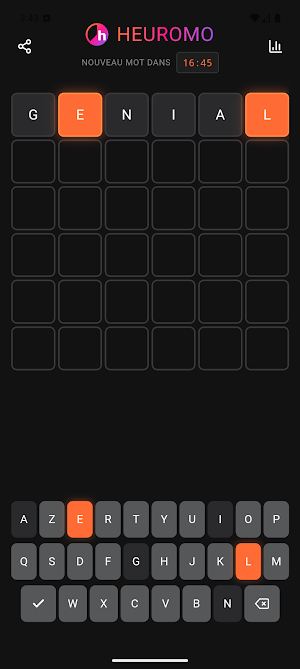 heuromo - un mot, une heure ! Screenshot 2