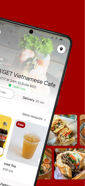 LES BAGET Vietnamese Cafe Screenshot 1