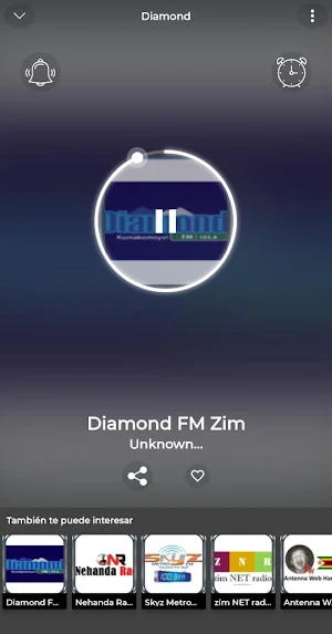 Diamond Fm Zimbabwe App Radio Screenshot 1