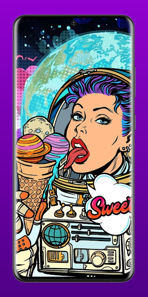 Aesthetic Pop Art Wallpaper 4K Screenshot 0