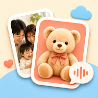 うちの子カード 写真と声のことばカード