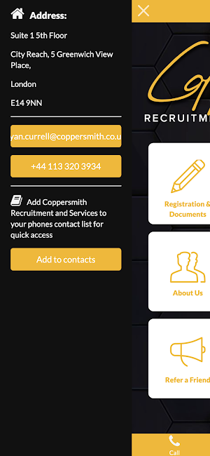 Coppersmith Recruitment Screenshot 0