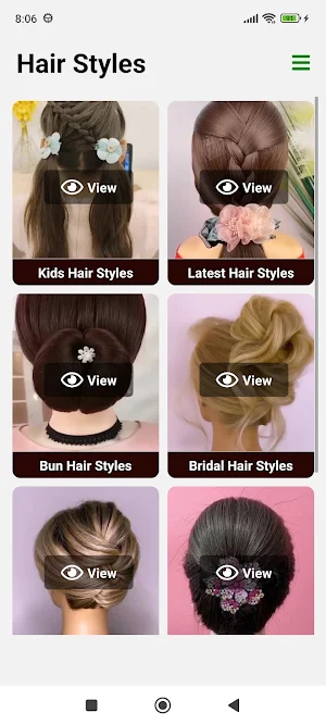 Girls Hairstyle Step Videos Screenshot 1