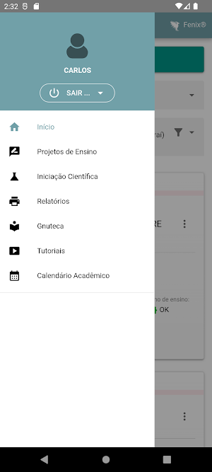 Portal do Docente Screenshot 1