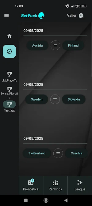 Betpuck Screenshot 2