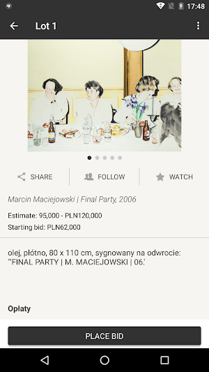 Sopocki Dom Aukcyjny Screenshot 3