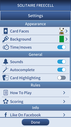 FreeCell Solitaire Classic – free cell card game Screenshot 2