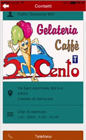 Caffe' Gelateria 500 Screenshot 1