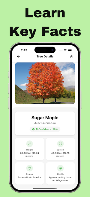 Tree Identifier : Treezy Screenshot 1