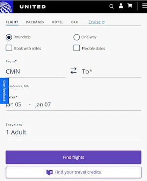 ua airline Screenshot 1