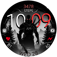 Game digital watch face