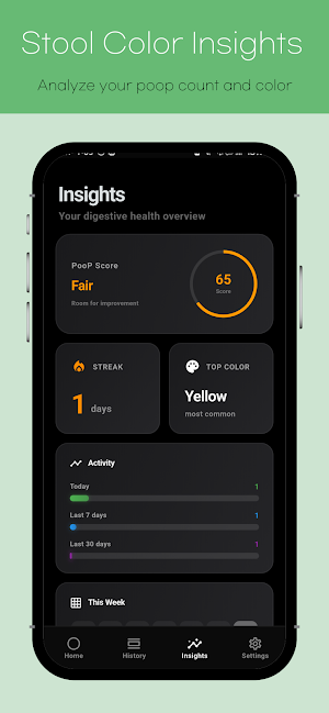 Poop Tracker - Poop Calendar Screenshot 2