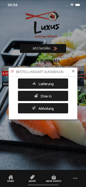 Sushi Bar Luxus Screenshot 1