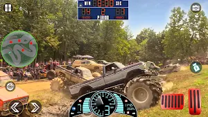 Mud Truck Drag Racing Games screenshot 5