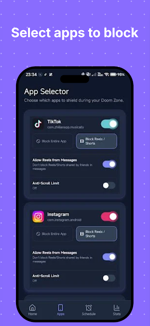 Focus Detox: App Blocker Screenshot 1