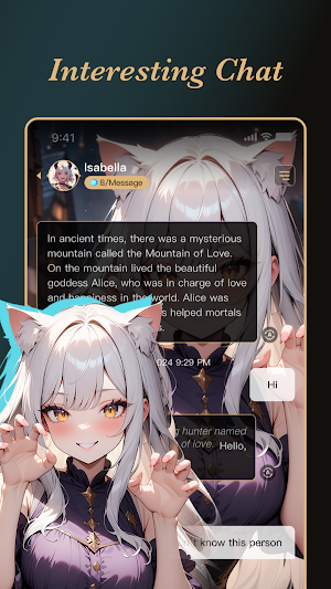 Amelia:Chat with AI Characters Screenshot 1