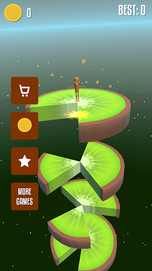 Tung Sahur Jump on Fruit Helix Screenshot 0