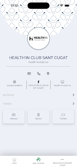 HEALTH'IN CLUB SANT CUGAT Screenshot 2