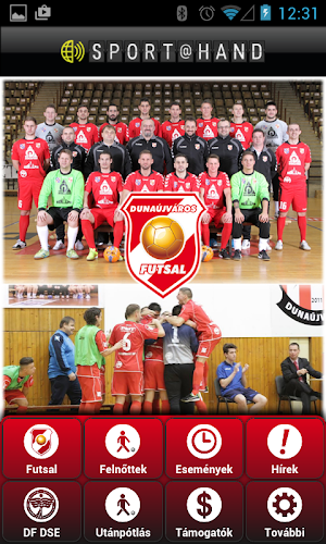 Dunaújváros - Futsal SPORT@HAND Screenshot 1