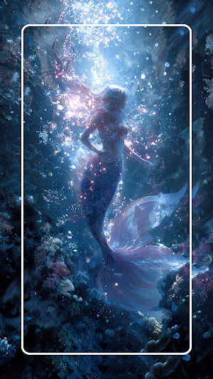 Mermaid Wallpaper Cute Screenshot 2