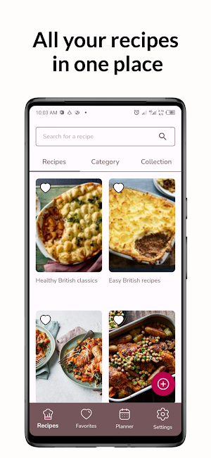 Recipes Wallet & Meal Planner Screenshot 0