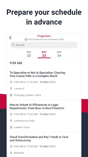 ACC Europe Conference 2024 Screenshot 2