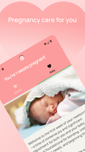 Pregnancy Care & Baby Tracker Screenshot 1