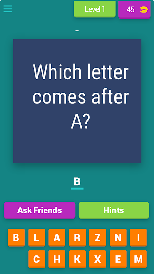 English ABC Quiz Screenshot 0