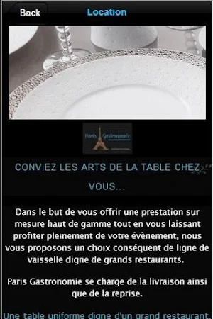 Paris gastronomie screenshot 4