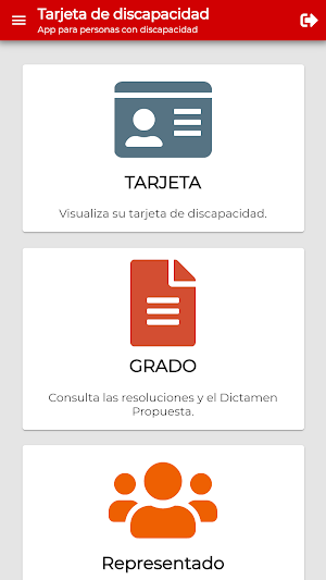 Tarjeta de discapacidad Screenshot 0
