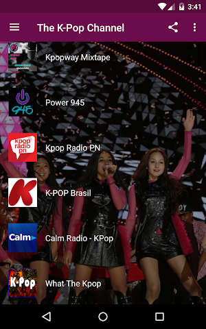 The K-Pop Channel - Live Korean Pop Radios Screenshot 1