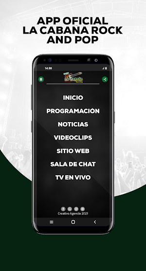 Radio La Cabaña Rock And Pop Screenshot 2