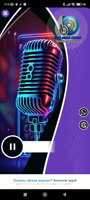 Web Rádio Cidade Screenshot 0
