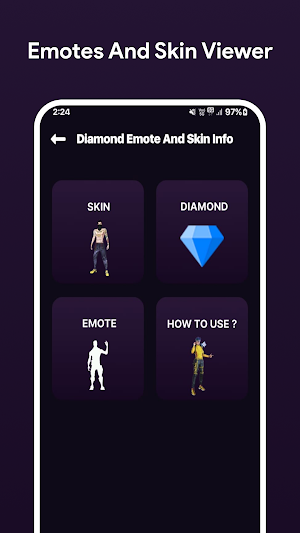 Diamond Emote And Skin Screenshot 0