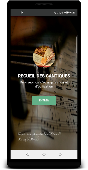 Recueil des Cantiques Screenshot 0