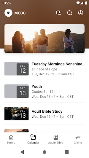 Milam County Cowboy Church Screenshot 1